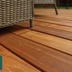 Bangkirai Terrassendielen, 25×145 mm, KD, glatt/glatt, *Standard*