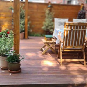 Bangkirai Terrassendielen, T7 schnelle lieferung