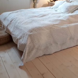 Fichte Massivholzdielen, Rustikal, rundum Nut & Feder, mit Microfase Deckbreite 132 mm Naturholz