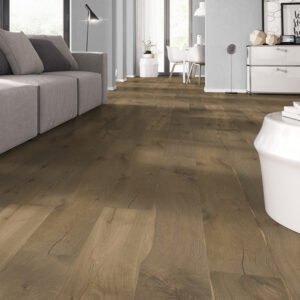 KAHRS Parkett Eiche "Prestige" Markant, geräuchert, weiß naturgeölt, gebürstet, Klick, 2,890 m² / VE schnelle lieferung