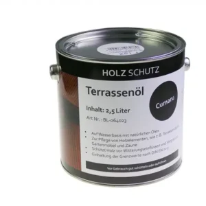 KAHRS Terrassenöl, 2,50 Liter Farbton: Cumaru Top Qualität