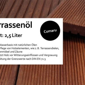 KAHRS Terrassenöl, 2,50 Liter Farbton: Cumaru jetzt bestellen