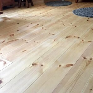 Kiefer Massivholzdielen, Rustikal, rundum Nut & Feder, mit Microfase Deckbreite 132 mm schnell lieferbar