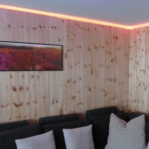 Kiefer Massivholzdielen, Rustikal, rundum Nut & Feder, mit Microfase Deckbreite 132 mm günstig kaufen