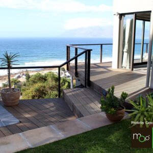 MOSO® Bambus Terrassendielen, Bamboo X-treme®, bombiert, gebürstet, geölt mit Woca, einseitig nutzbar online kaufen