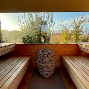 Thermoespe Softline-Saunaholz, unbehandelt, massiv Holz