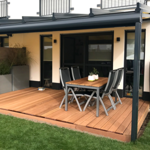 Bangkirai Terrassendielen, 25×145 mm, KD, glatt/glatt, Premium-Sortierung