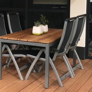 Bangkirai Terrassendielen, 25×145 mm, KD, glatt/glatt, Premium-Sortierung