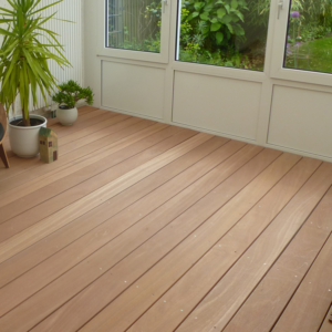 Bangkirai Terrassendielen, 25×145 mm, KD, glatt/glatt, Premium-Sortierung