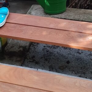 Cumaru Terrassendielen, 25x145mm, KD, glatt/glatt