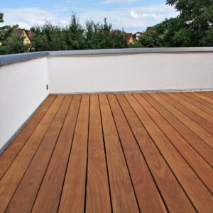 Cumaru Terrassendielen, 25x145mm, KD, glatt/glatt