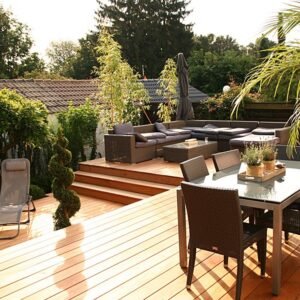 Garapa Terrassendielen, 21×145 mm, KD, glatt/glatt