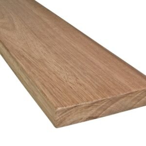Guyana Teak (Basralocus) Terrassendielen, 25×140 mm, KD, glatt/glatt