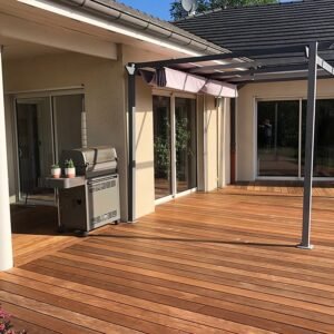 Ipe Terrassendielen, 21×145 mm, KD, glatt/glatt