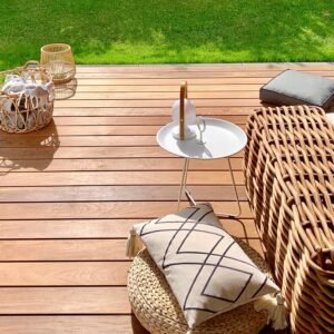 Ipe Terrassendielen, 21×145 mm, KD, glatt/glatt