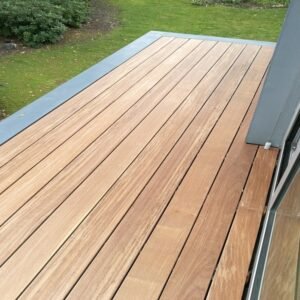 Ipe Terrassendielen, 21×145 mm, KD, glatt/glatt
