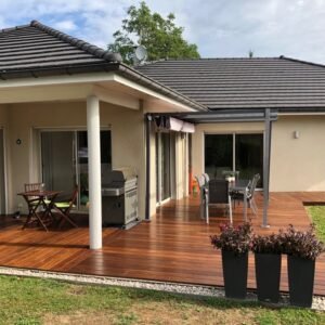 Ipe Terrassendielen, 21×145 mm, KD, glatt/glatt