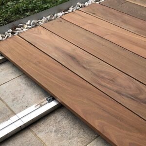 Ipe Terrassendielen, 21×145 mm, KD, glatt/glatt