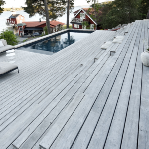 OrganoWood®-Nowa Terrassendielen, 28×120 mm, KD, glatt/glatt